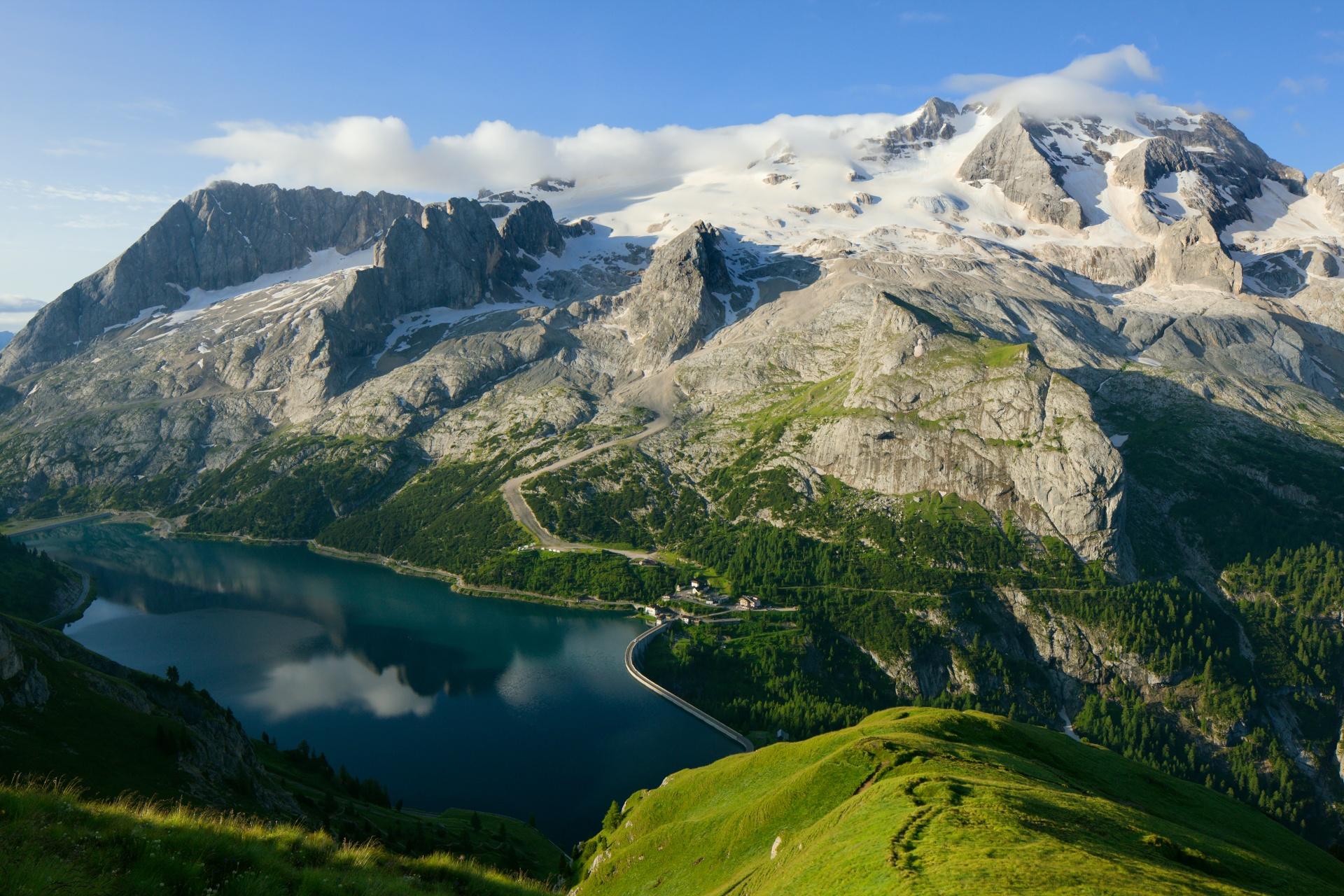 Lake-Fedaia-Canazei-Hike