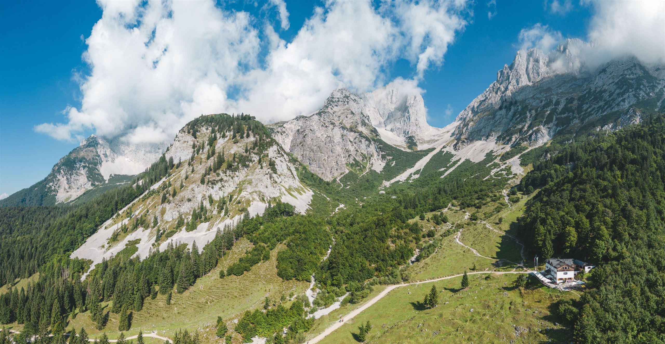 Gaudeamus-Hut-Loop-Ellmau-Touism-Board